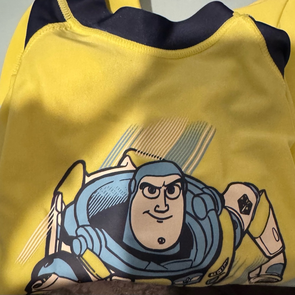 Disney Buzz Lightyear Yellow and Blue Kids Tee